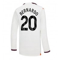 Camiseta Manchester City Bernardo Silva #20 Visitante Equipación 2023-24 manga larga